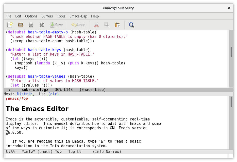 Emacs teaser image